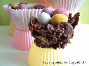 30 Caissettes à cupcakes Oeufs de Pâques