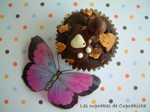 Cupcakes Choco Biscuit Nutella