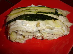 LASAGNES FRAICHEUR MENTHE COURGETTES CHEVRE FRAIS LASAGNES FRAICHEUR MENTHE COURGETTES CHEVRE FRAIS