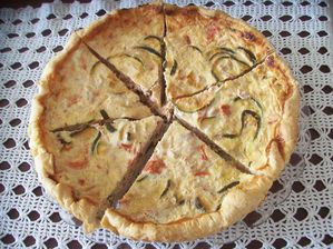 quiche au thon et aux tomates