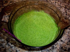 Sauce aux épinards