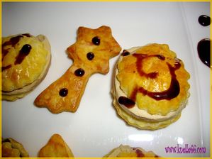 Feuiletés au foie gras