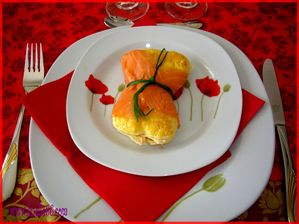 Feuilleté au saumon