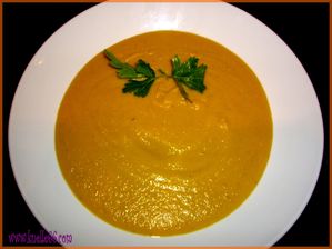 velouté de carottes aux pois cassés1
