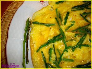 Omelette d'asperges sauvages1