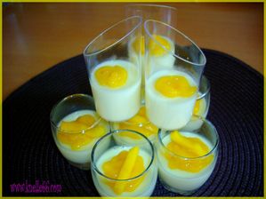 panna cotta rhum-mangue1