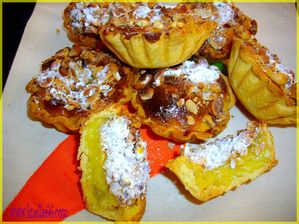 tartelette à la crème pâtissière
