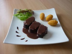 porc au chocolat