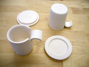 après la 1ère cuisson : le biscuit
