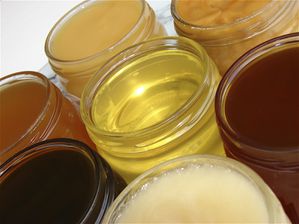 6.pots de miels
