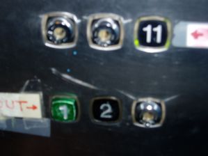 bouton ascenseur