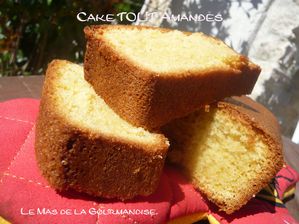 cake tout amandes