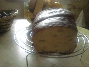 Brioche aux petits suisses coupe