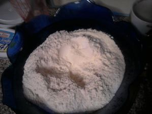 1ERE PREPARATION GAUFFRES A L EAU PETILLANTES