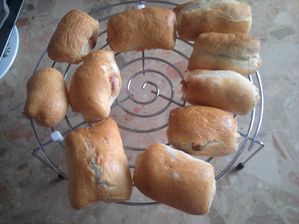 PAIN AU CHOCO APRES CUISSON