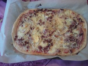 2EME PIZZA APRES CUISSON