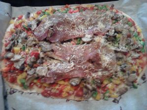 4EME PIZZA APRES CUISSON