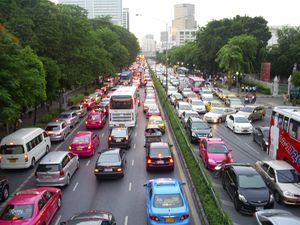 78 bangkok embouteillage habituel