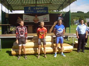 podium chp france vtt 2012
