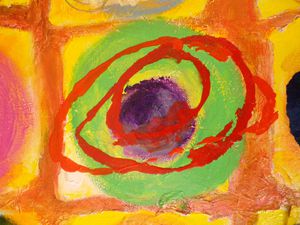 Les Cercles inspiration Kandinsky - Toile acryliqu-copie-8