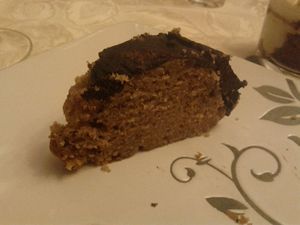 fondant marron nappage chocolat