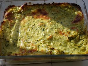 gratin de courgettes