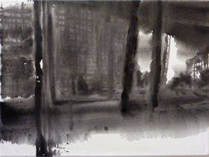 0010 Sans-Titre-(2009),-Glycéro-sur-toile,-30x40cm