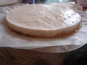 Dacquoise aux litchis 006