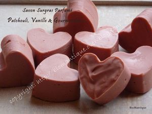 Savon patchouli vanille et gourmandise