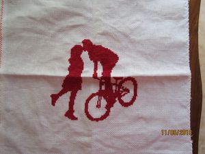 amoureux à bicyclette