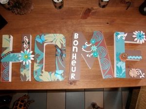 lettres home