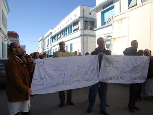 Sit-in CHU Constantine2