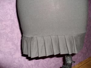 Mini jupe detail