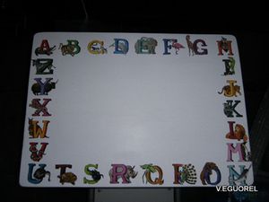 Relooking bureau thème alphabet (2)