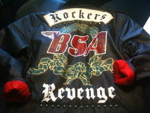 george michael bsa jacket