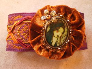 Bracelet Textile Cannelle