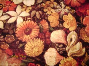 Fleurs jaunes Arcimboldo