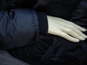 Doudoune longue en duvet d'oie 001