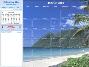 Calendrier Xtra