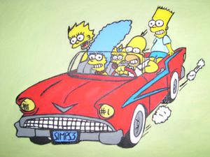 En voiture les Simpson