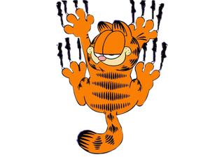 Garfield moins Garfield plus un chat