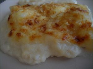 Gratin de christophine avec morceaux vegecarib180
