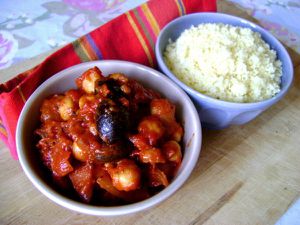 Mijoté de Pois Chiches à la Tomate