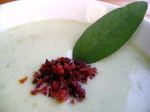 Crème de Courgettes Glacée 1