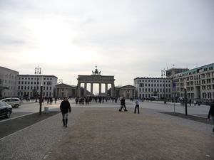 Brandenburger Tor (Paritzer Platz) fortement visitée