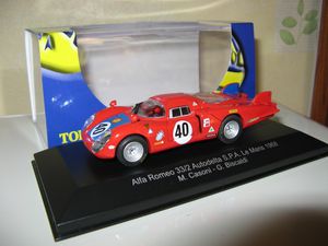 Alfa-Roméo 33-2 Le Mans 1968 Gasoni-Biscaldi Top Model