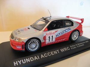 Hyundai Accent WRC 2003 Monté Carlo F Loix-S Smeets voiure