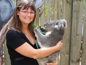 0152.Koala dans nos bras - Gorge Wildlife Park