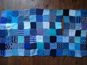 patchwork au tricot