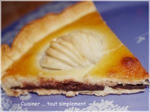 BONJOUR !!! - Page 4 Tarte-poire-chocolat-2